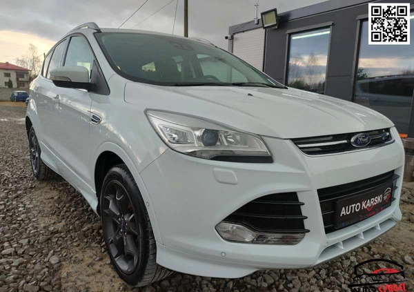 Ford Kuga cena 57200 przebieg: 192000, rok produkcji 2015 z Lubsko małe 781